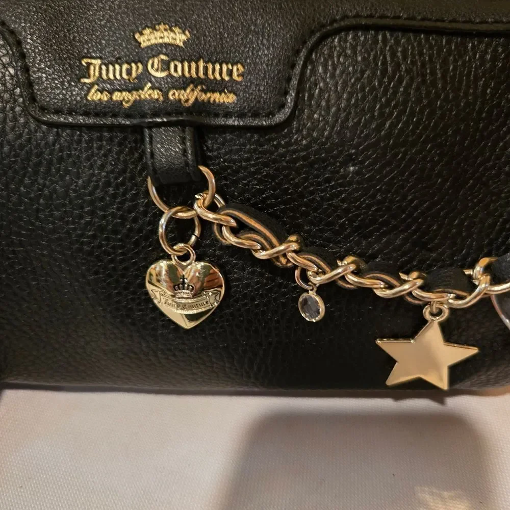 NWT Juicy Couture Black Crossbody Bag